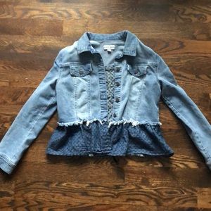 Knox Rose Denim Jacket, Size Medium